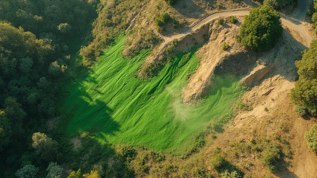 hydromulch erosion control solution in amador county, california