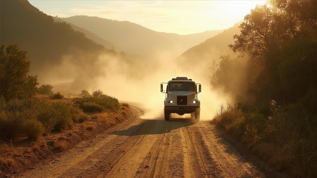 mobile water distribution vehicle