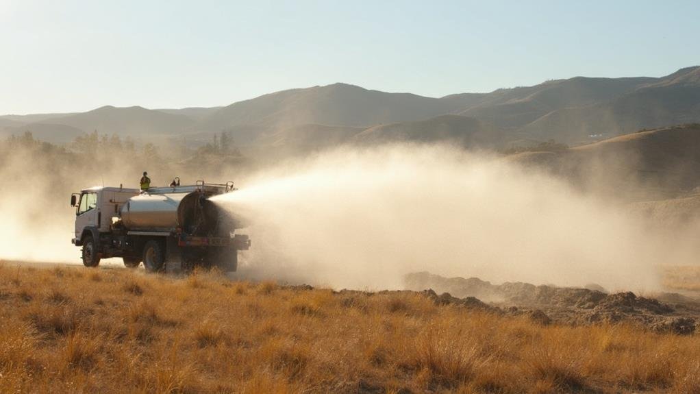 water truck in amador county, california